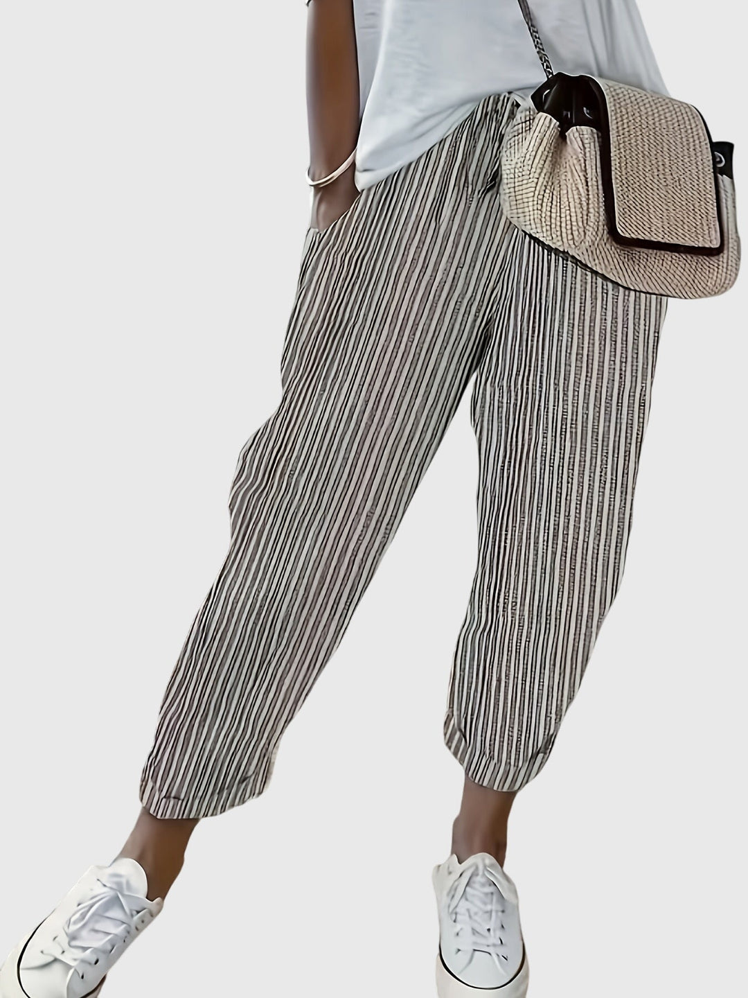 Amelia - Striped Pants