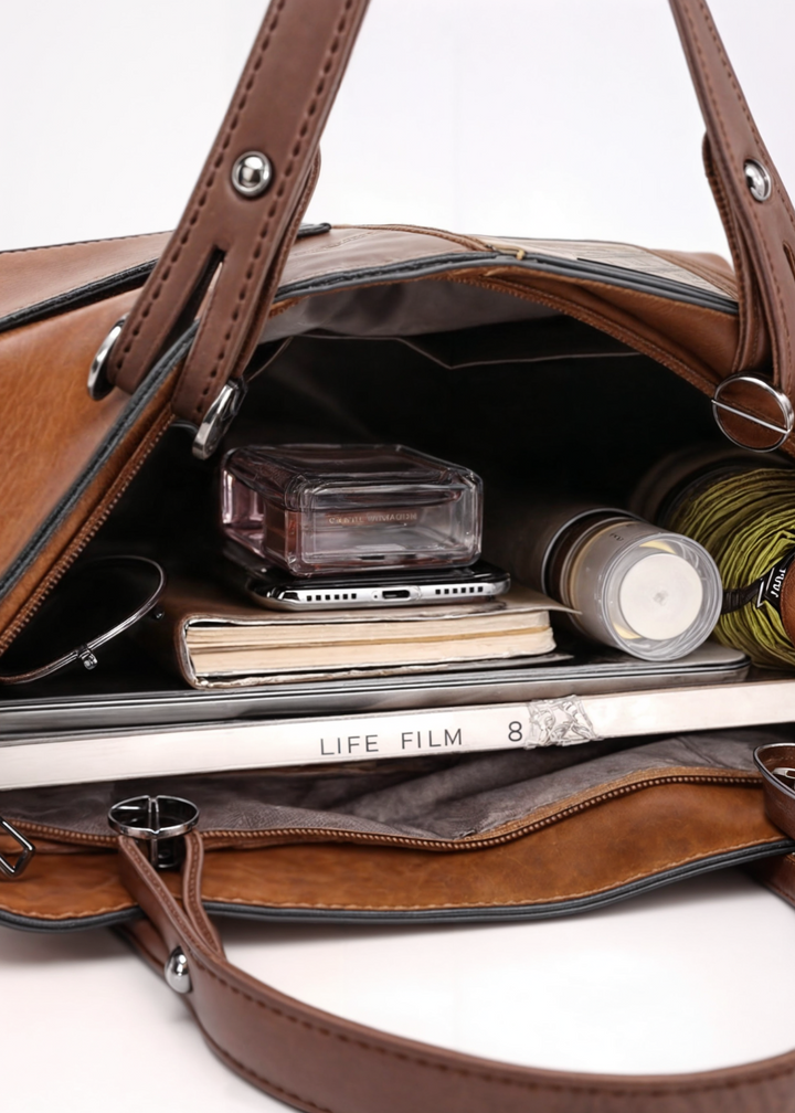 ALEXA SIGNATURE SHOULDER BAG