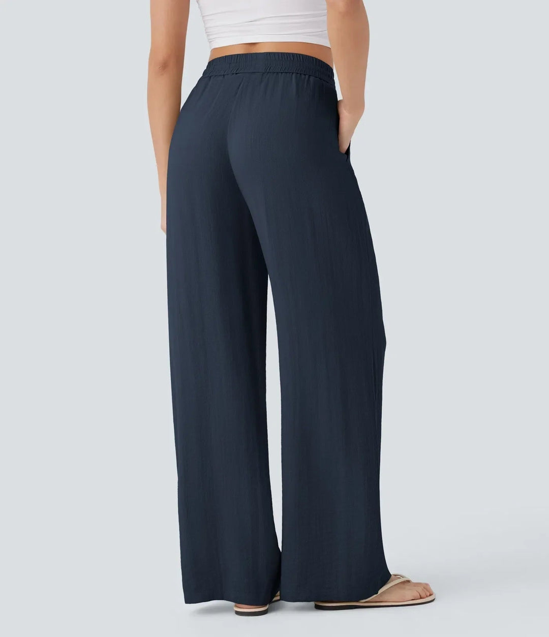Zafeiria™ - Elegant linen pants